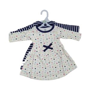 NWT Touched by Nature 2 Long Sleeve Dress 0-3mo